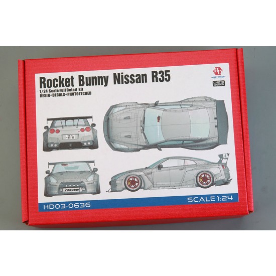 1/24 Rocket Bunny Nissan R35 Full Detail Kit