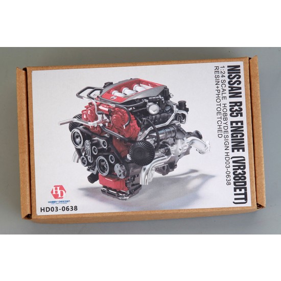1/24 Nissan R35 Engine (VR38DETT)