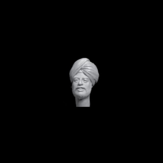 1/35 Head with Sikh Turban Vol. 2