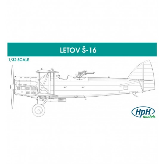 1/32 Letov S-16 Bomber Resin kit