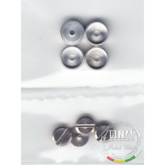 Slotted Metal Mold Bolt &Rivet (Diameter: 5mm) 4pcs