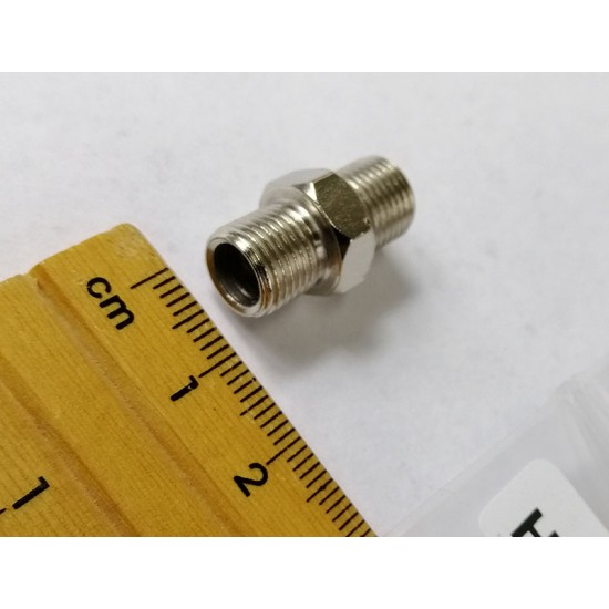 1/8'' BSP Male to 1/8'' BSP Male Air Compressor Adaptor