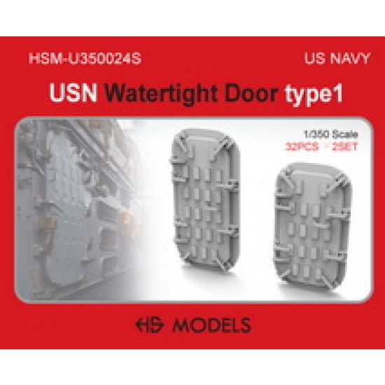 1/350 US Navy Watertight Door Type 1