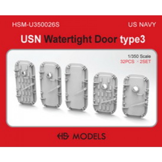 1/350 US Navy Watertight Door Type 3