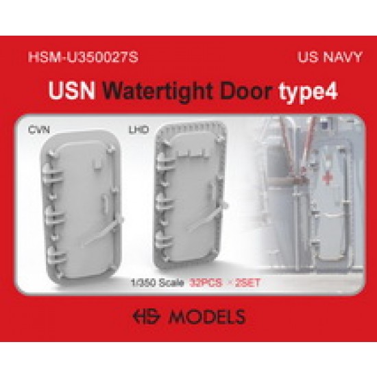 1/350 US Navy Watertight Door Type 4