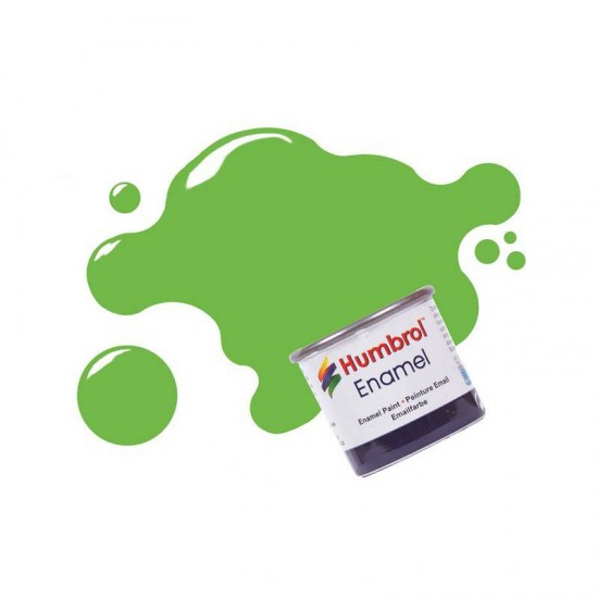 Enamel Paint - Lime Gloss (14ml)