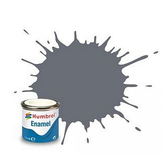 Enamel Paint - Medium Grey (14ml)