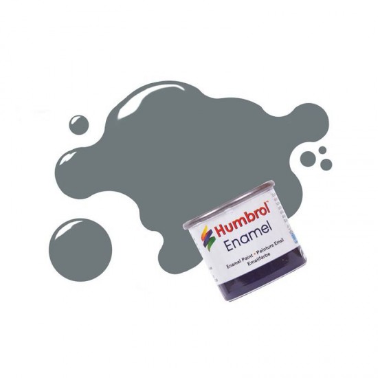 Enamel Paint - Dark Sea Grey Satin (14ml)