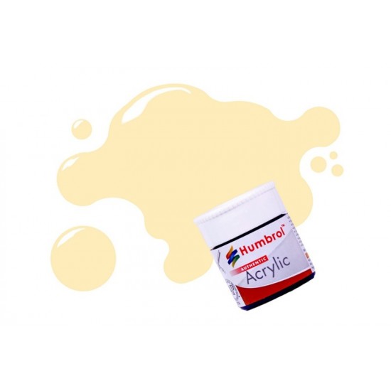 Acrylic Paint - Pullman Cream Matt - Rail Colour (14ml)
