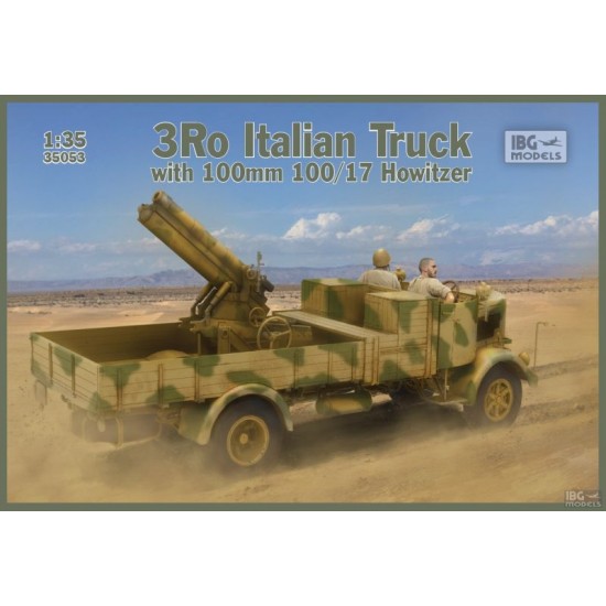 1/35 3Ro Italian Truck with 100 mm 100/17 Howitzer