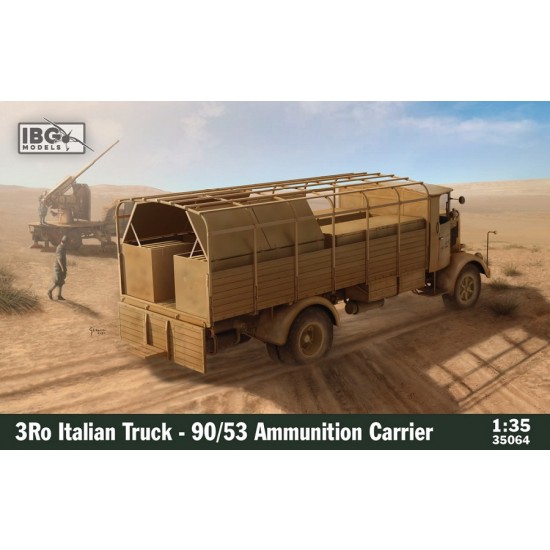 1 35 3Ro Italian Truck 90 53 Ammunition Carrier IBG35064 BNA 1-35-3ro-italian-truck-90-53-ammunition-carrier-ibg35064-bna
