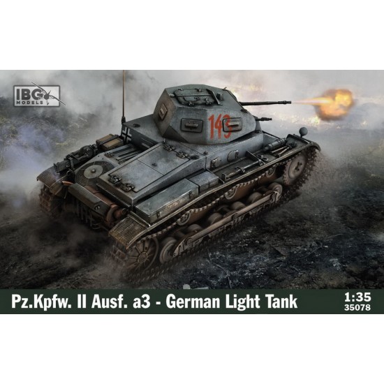 1/35 Pz.Kpfw. II Ausf. a3 German Light Tank