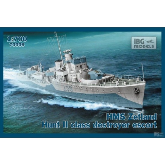 1/700 HMS Zetland Hunt II class Destroyer