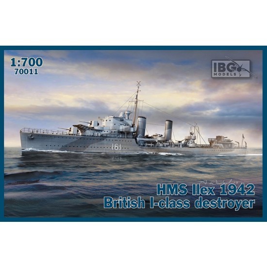 1/700 British HMS Ilex 1942 I-class Destroyer
