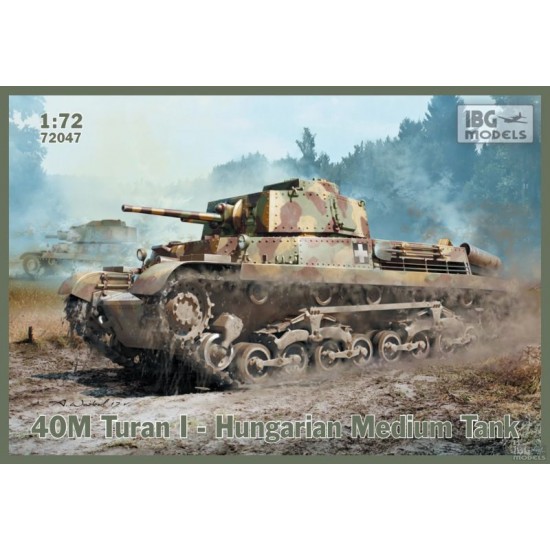 1/72 Hungarian Medium Tank 40M Turan I