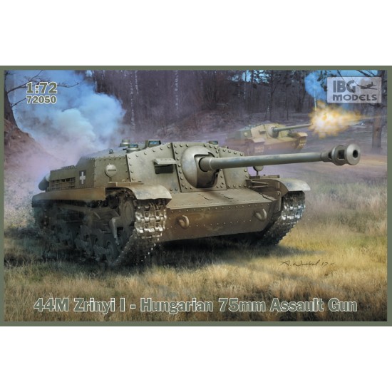 1/72 Hungarian 75mm Assault Gun 44M Zrinyi I