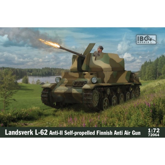 1/72 Finnish Landsverk L-62 Anti-II Self-propelled Anti Air Gun