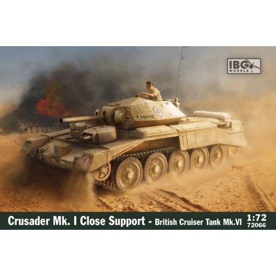 1/72 British Crusader Mk.I CS Close Support Tank