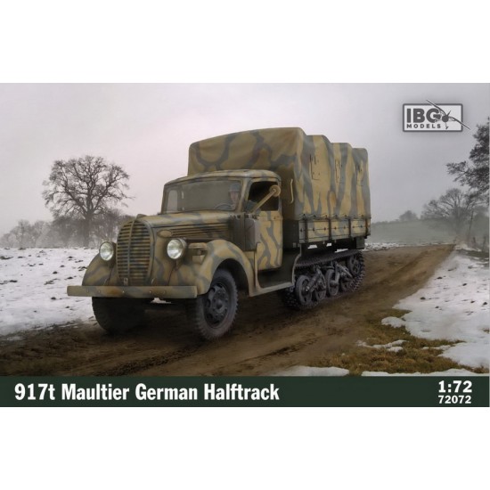 1/72 German 917t Maultier Halftrack