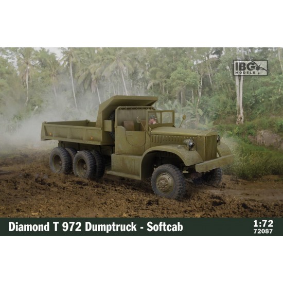 1/72 Diamond T972 Dumptruck Softcab