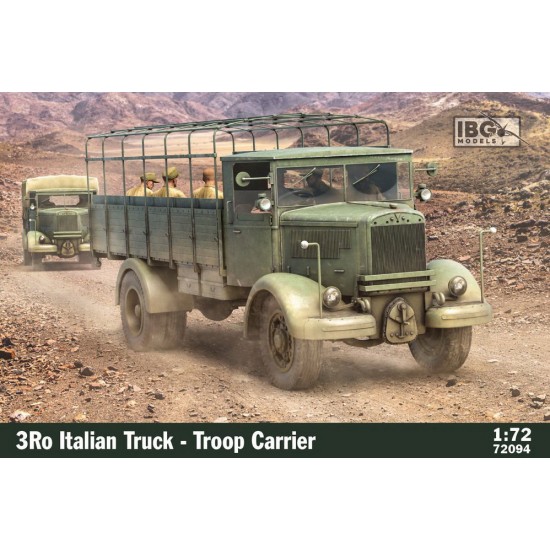 1/72 3Ro Italian Truck Troop Carrier