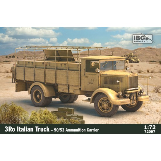 1 72 3Ro Italian Truck 90 53 Ammunition Carrier IBG 72097 1-72-3ro-italian-truck-90-53-ammunition-carrier-ibg-72097