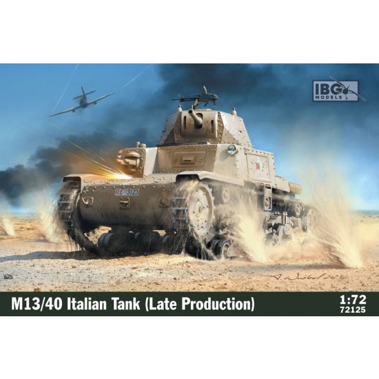1/72 Italian M13/40 Tank III series Late Production