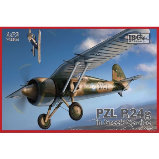 1/72 PZL P.24G in Greek Service