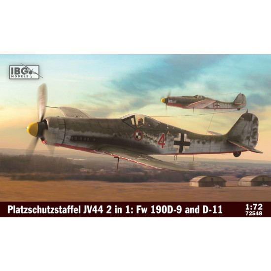 1/72 Platzschutzstaffel JV44 - Fw 190D-9 & Fw 190D-11 (2 kits)