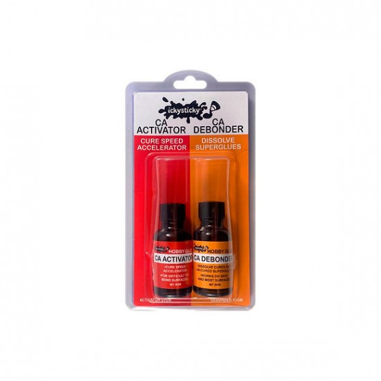 Activator & Debonder 20gm Twin Pack