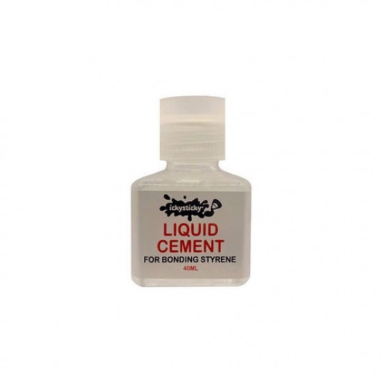 Liquid Cement 40ml (for Styrene)