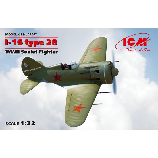 1/32 WWII Soviet Fighter I-16 Type 28