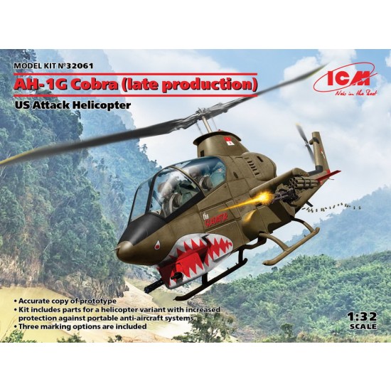 1/32 US Attack Helicopter AH-1G Cobra Late Production