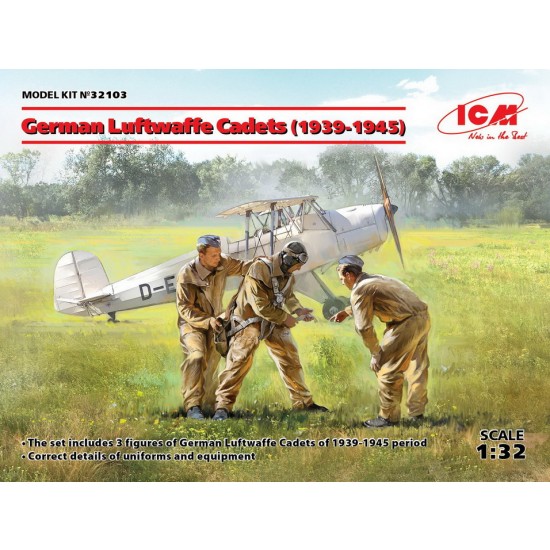 1/32 German Luftwaffe Cadets 1939-1945 (3 figures)
