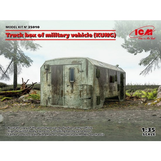 1/35 Truck Box of Military Vehicle (KUNG)