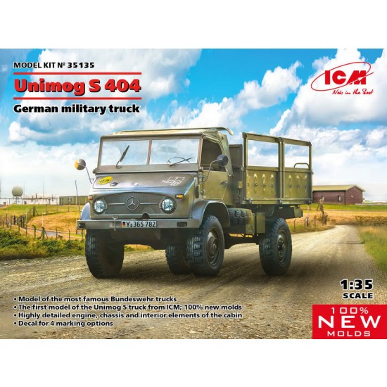 1/35 German Military Truck Unimog S 404