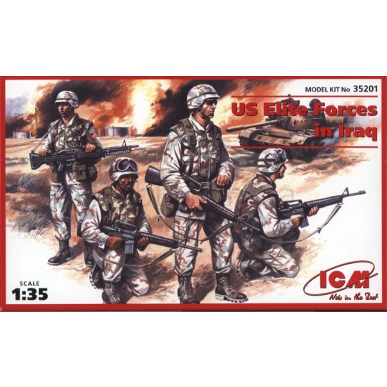 1/35 US Elite Forces in Iraq (4 Figures)