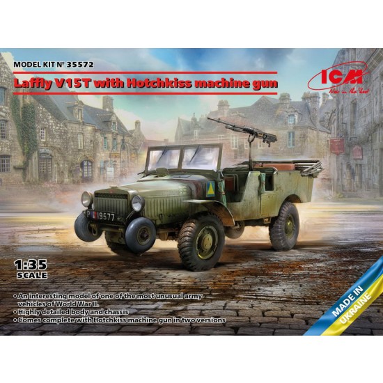 1/35 Laffly V15T with Hotchkiss Machine Gun