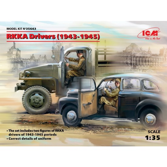 1/35 RKKA Drivers 1943-1945 (2 figures)