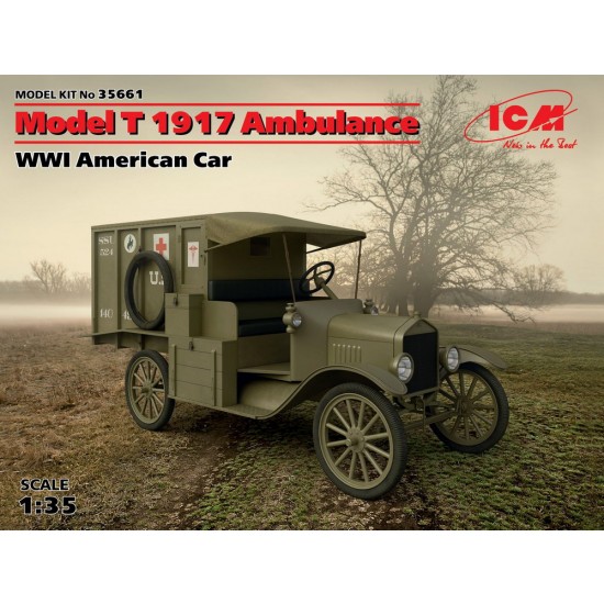 1/35 WWI American Car Model T 1917 Ambulance