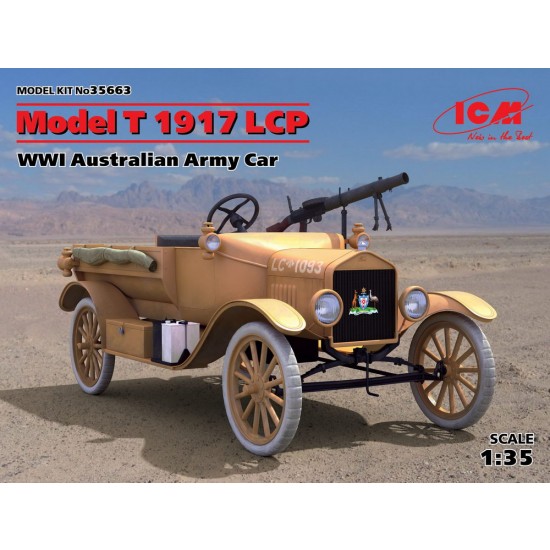 1/35 WWI Australian Army Car Model T 1917 LCP