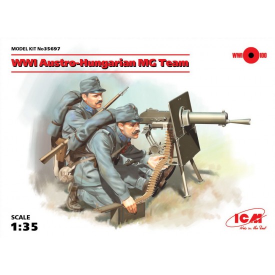 1/35 WWI Austro-Hungarian MG Team