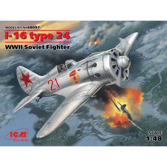 1/48 WWII Soviet Fighter Polikarpov I-16 Type 24