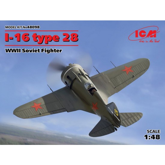 1/48 WWII Soviet Fighter Polikarpov I-16 Type 28