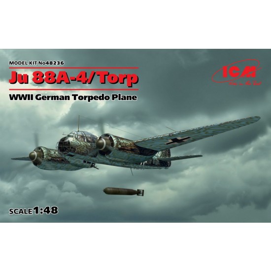 1/48 WWII German Torpedo Plane Junkers Ju 88A-4/Torp
