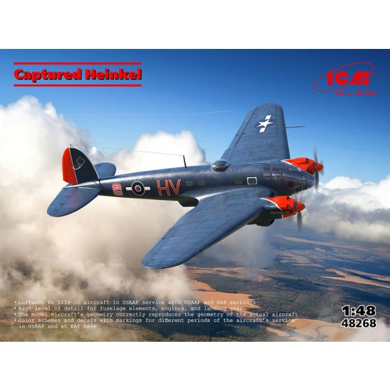 1/48 Captured Heinkel He 111H-20