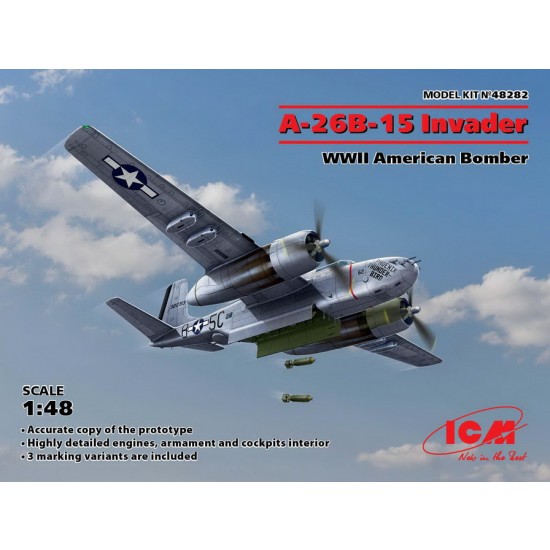1/48 WWII US Bomber Douglas A-26B-15 Invader
