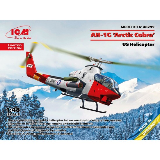 1/48 US Helicopter AH-1G Arctic Cobra