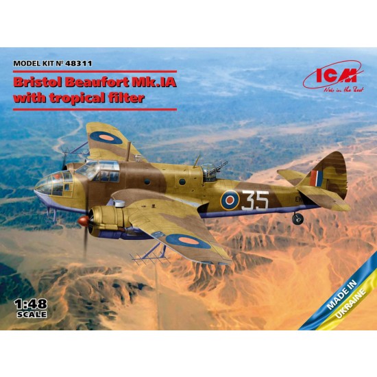 1/48 Bristol Beaufort Mk.IA with Tropical Filter