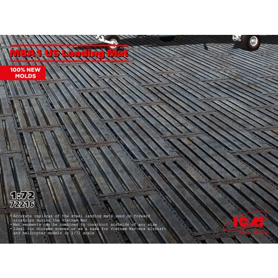 1/72 M8A1 US Landing Mat 188 x 205 mm